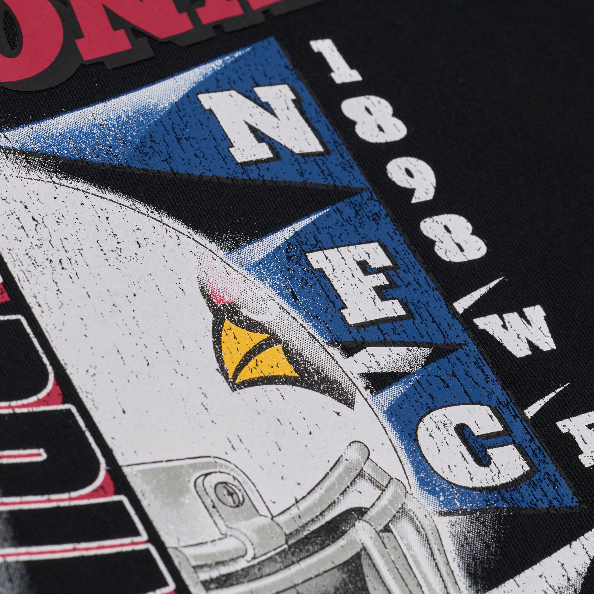 Sweat à capuche en polaire graphique noir Mitchell & Ness Arizona Cardinals Core Essentials Street pour homme