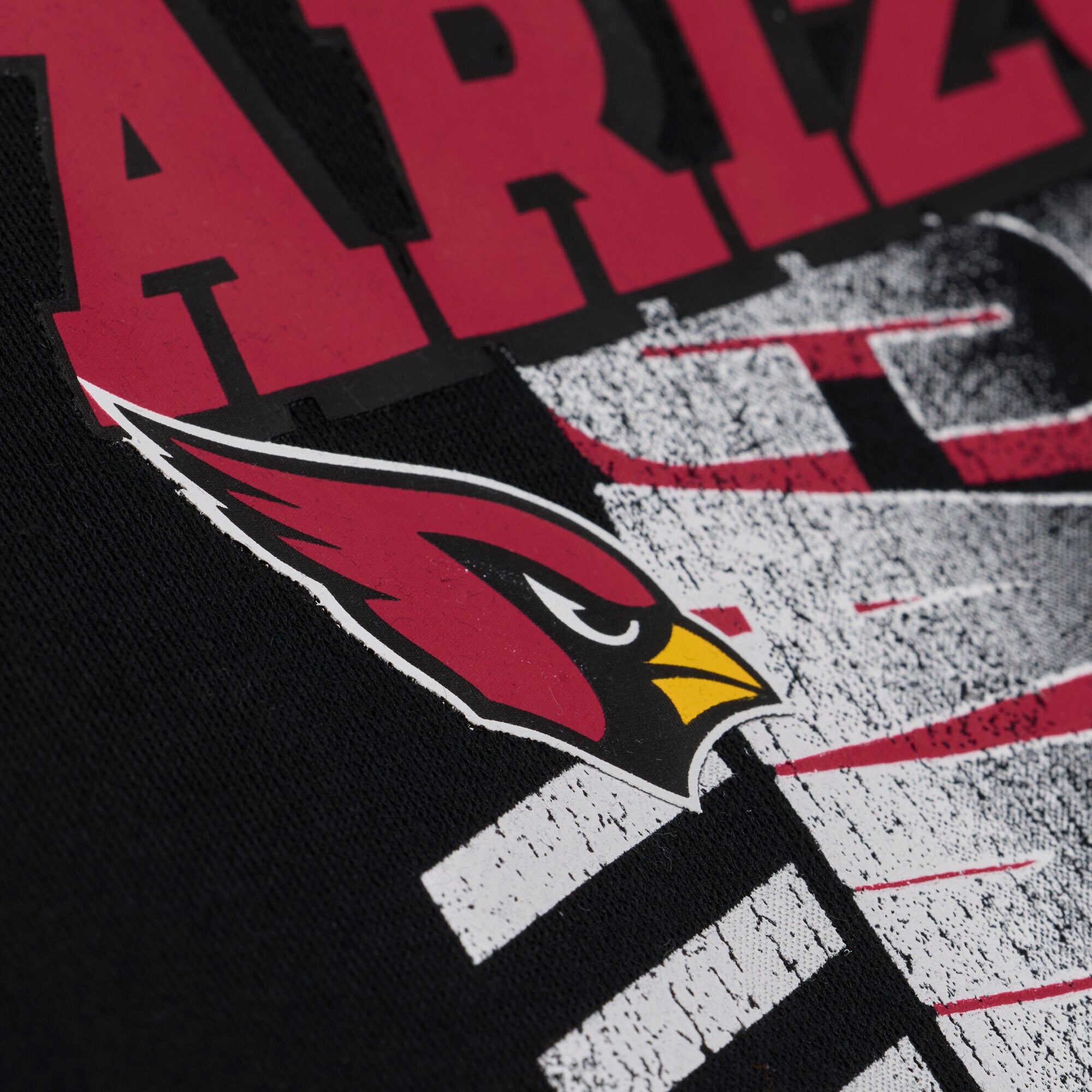 Sweat à capuche en polaire graphique noir Mitchell & Ness Arizona Cardinals Core Essentials Street pour homme
