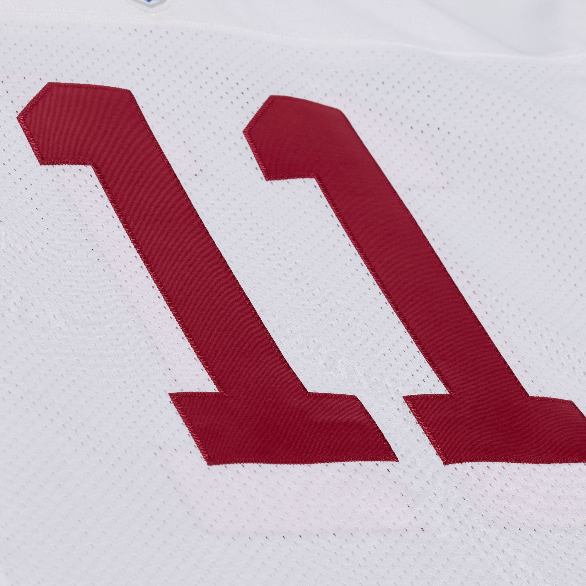 Men's Mitchell & Ness Larry Fitzgerald White Arizona Cardinals 2004 Authentic Throwback Jersey
