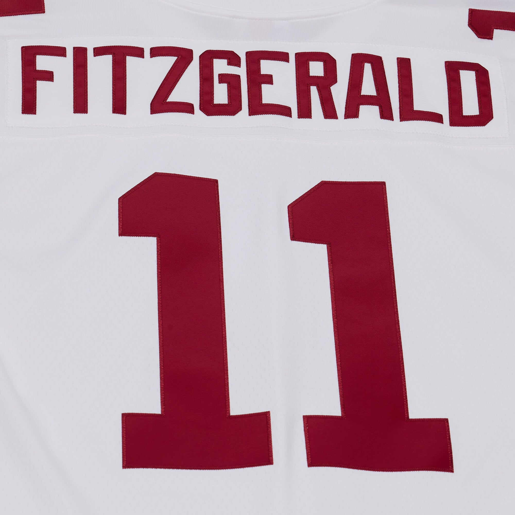 Men's Mitchell & Ness Larry Fitzgerald White Arizona Cardinals 2004 Legacy Replica Player Jersey