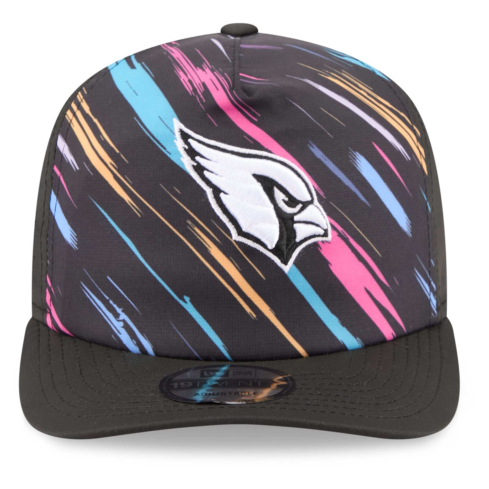 Men's New Era Black Arizona Cardinals 2026 NFL Crucial Catch 19TWENTY Adjustable Hat