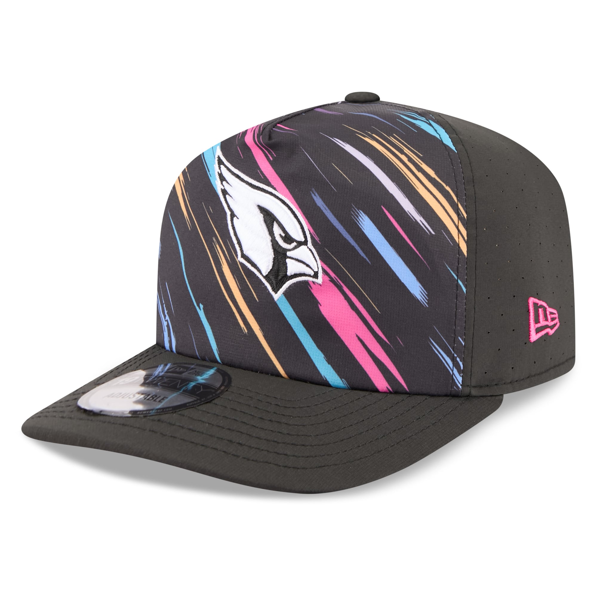 Men's New Era Black Arizona Cardinals 2026 NFL Crucial Catch 19TWENTY Adjustable Hat
