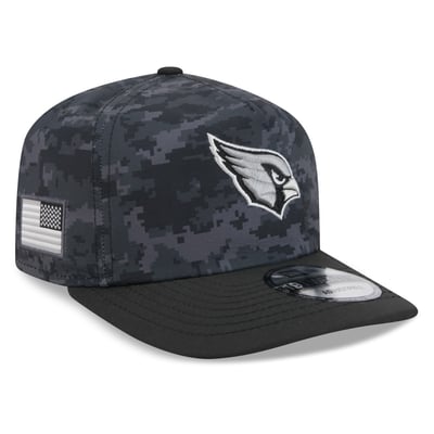 Arizona Cardinals New Era 2026 Salute To Service 19TWENTY Adjustable Hat - Black