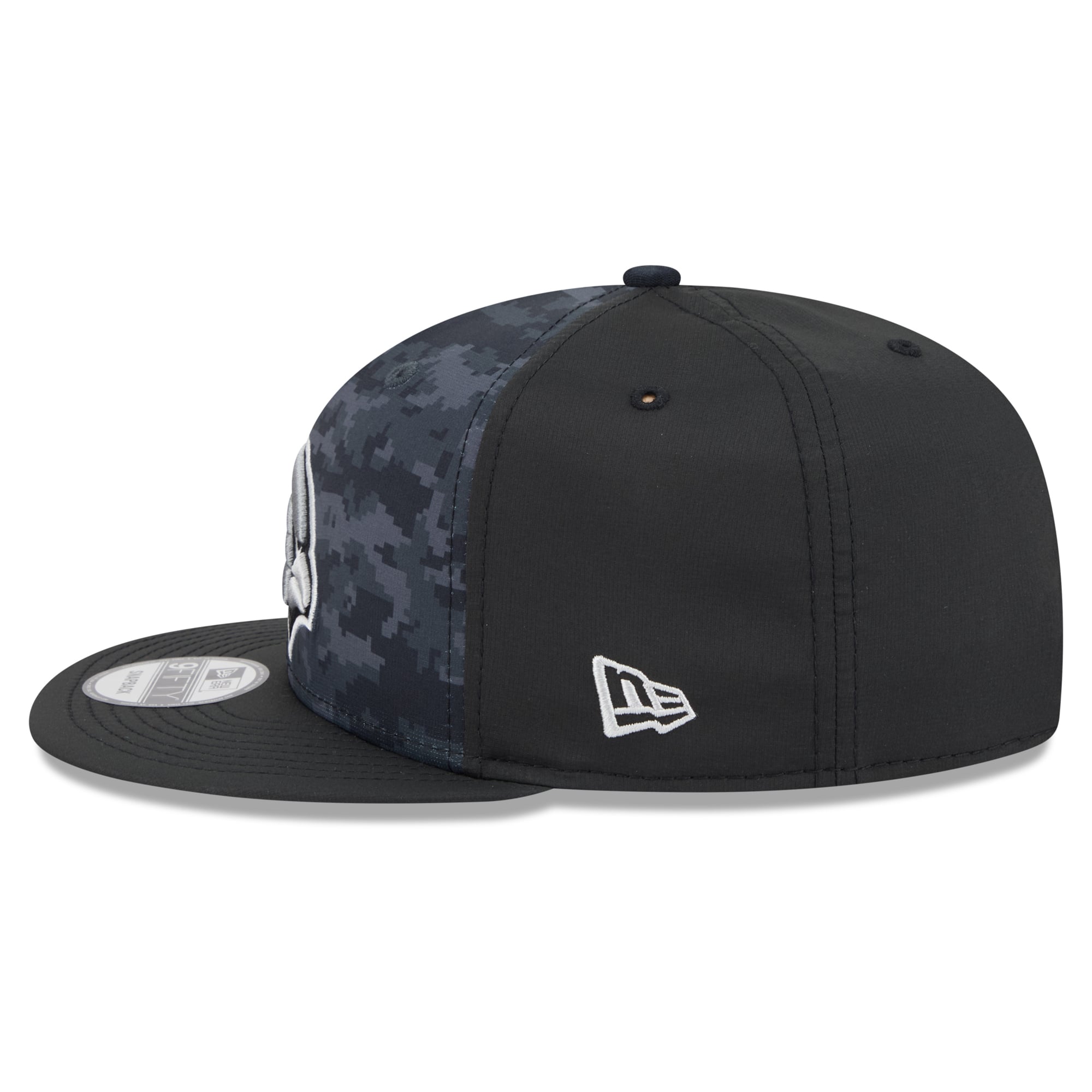 Casquette snapback New Era noire pour homme Arizona Cardinals 2026 Salute To Service 9FIFTY