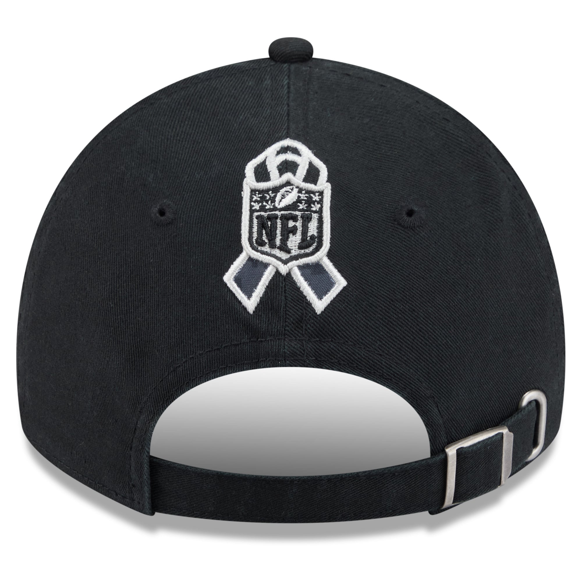 Casquette New Era noire pour homme, Arizona Cardinals 2026 Salute To Service, style classique décontracté et ajustable