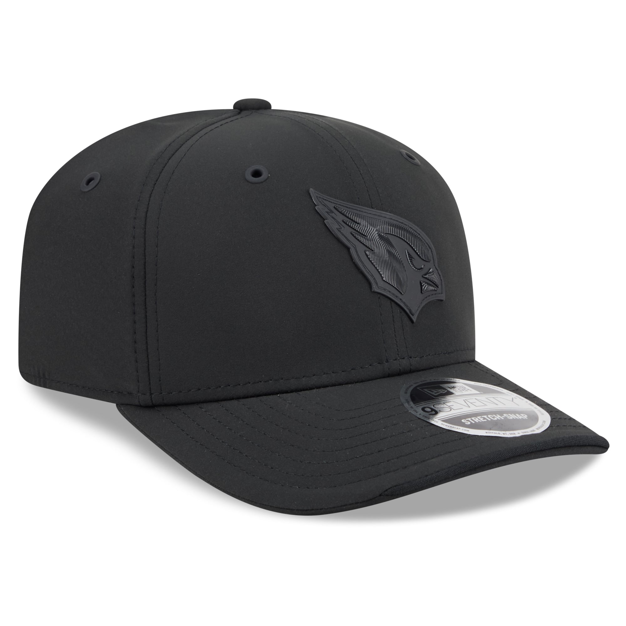 Men's New Era Black Arizona Cardinals 2026 Sideline 9SEVENTY Adjustable Hat