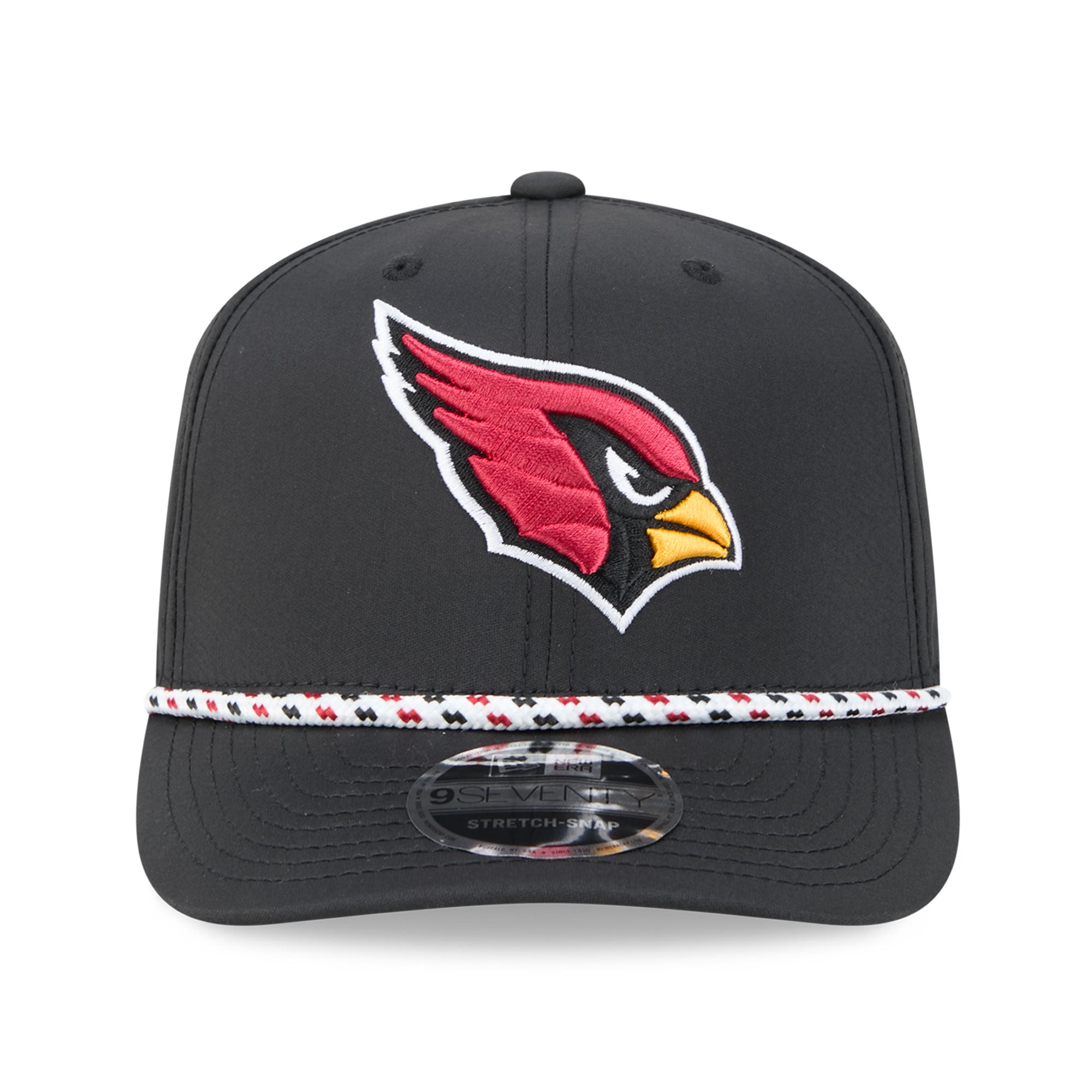 Casquette ajustable New Era Arizona Cardinals 9SEVENTY noire pour homme