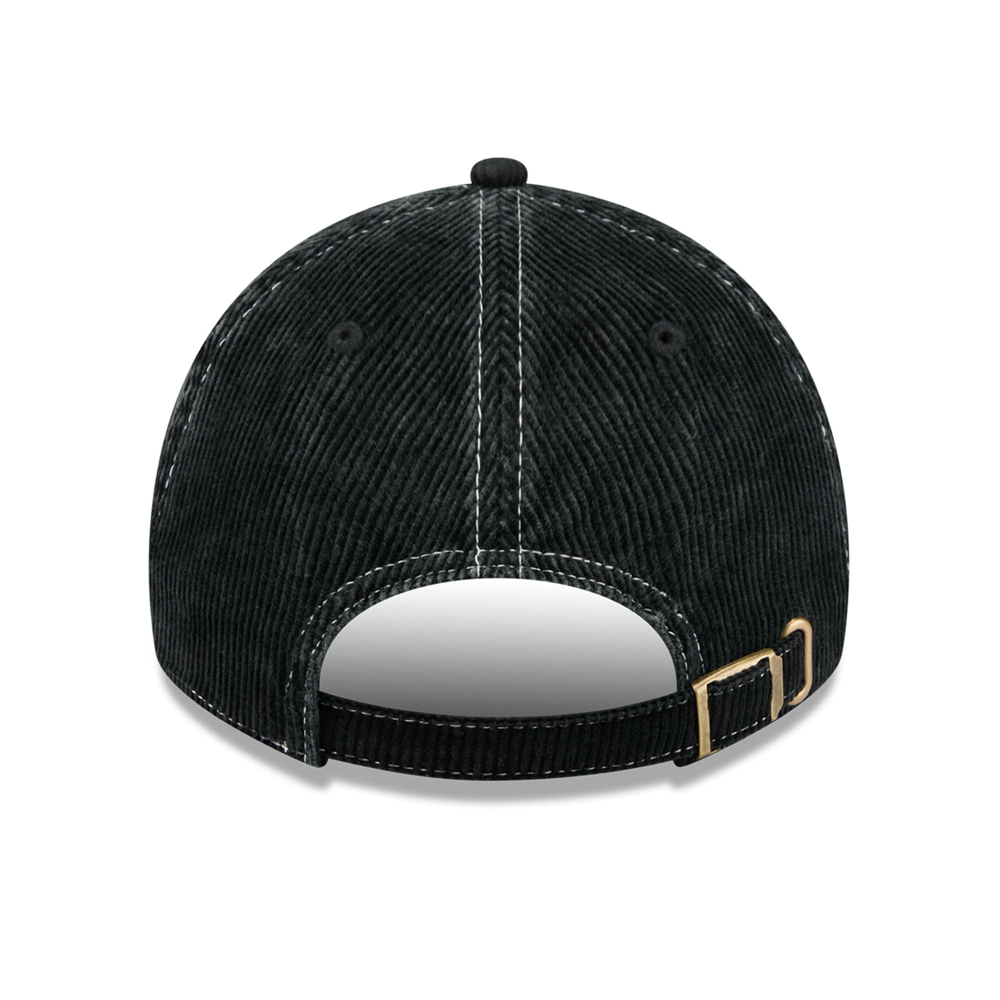 Casquette New Era noire pour homme, style classique décontracté en velours côtelé, Arizona Cardinals, ajustable