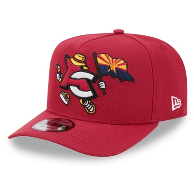 Arizona Cardinals New Era Cartoon A-Frame 9FIFTY Snapback Hat - Cardinal