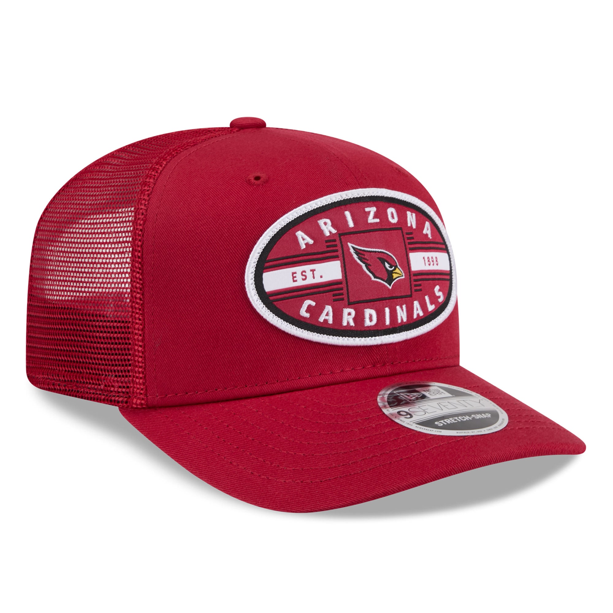 Casquette ajustable New Era Cardinal Arizona Cardinals Collegiate 9SEVENTY pour homme