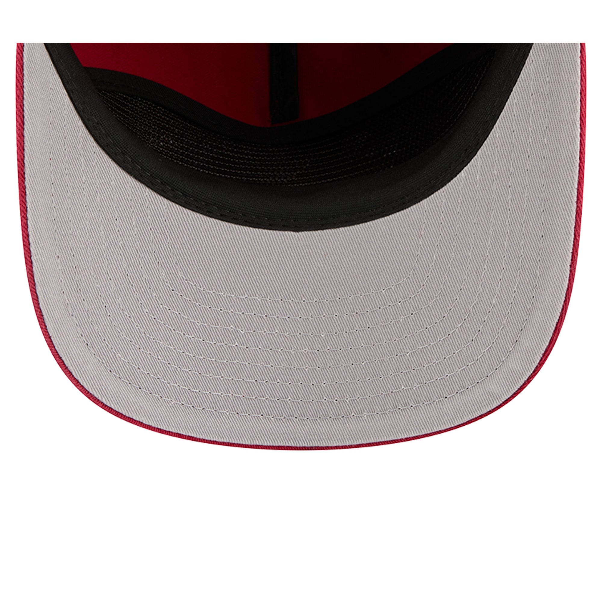 Men's New Era Cardinal Arizona Cardinals Stacked 19TWENTY Adjustable Hat