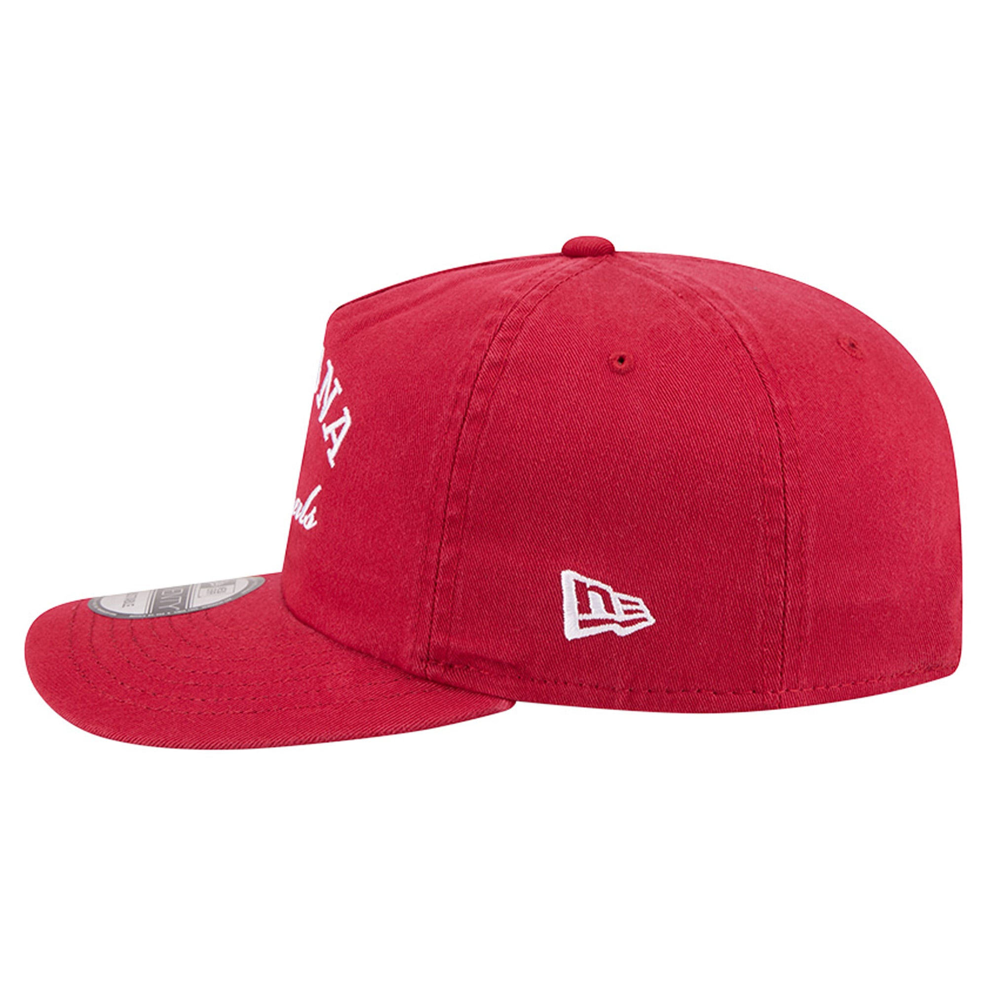 Men's New Era Cardinal Arizona Cardinals Stacked 19TWENTY Adjustable Hat