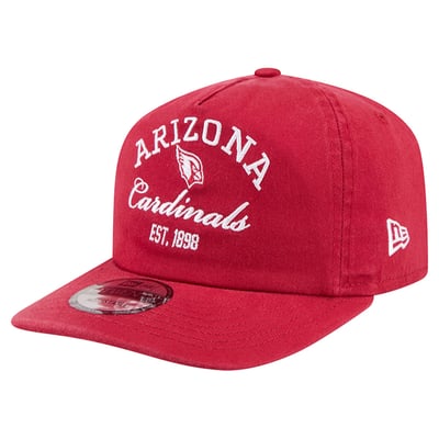 Arizona Cardinals New Era Stacked 19TWENTY Adjustable Hat - Cardinal