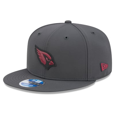Arizona Cardinals New Era 2026 Sideline Cold Weather  9FIFTY Snapback Hat - Charcoal