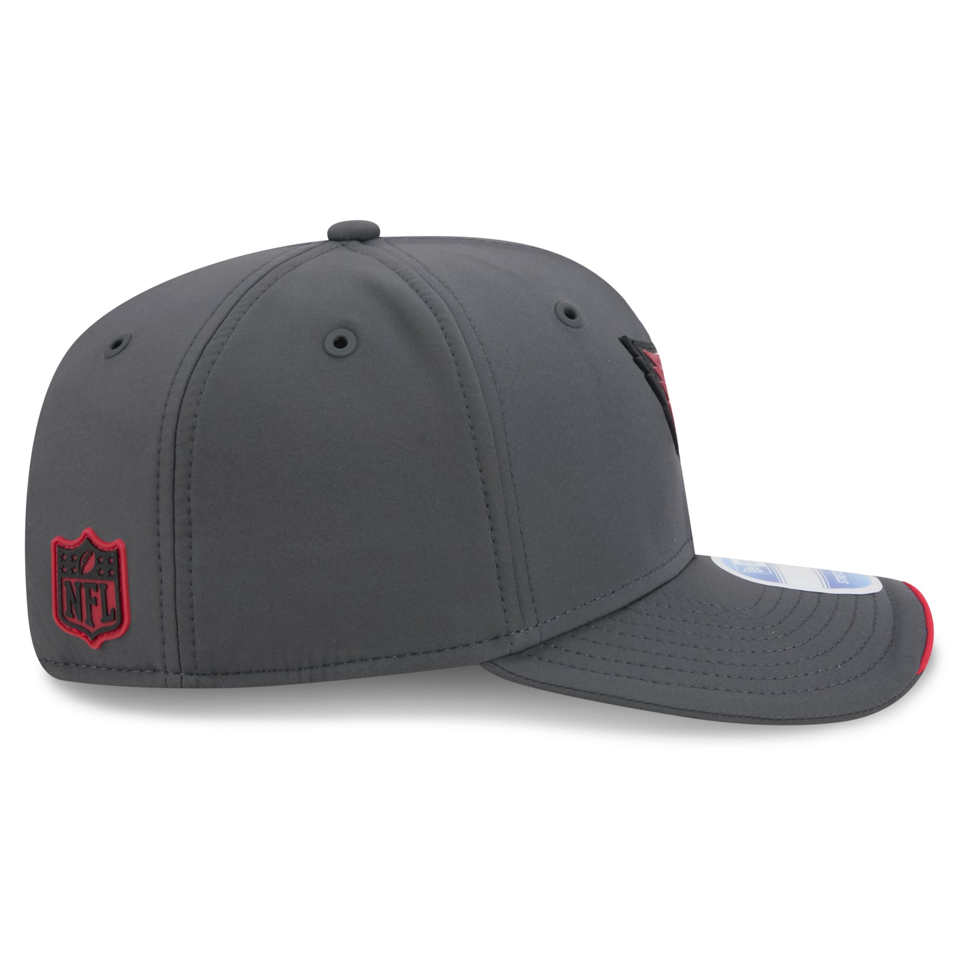 Men's New Era Charcoal Arizona Cardinals 2026 Sideline Cold Weather  9SEVENTY Adjustable Hat
