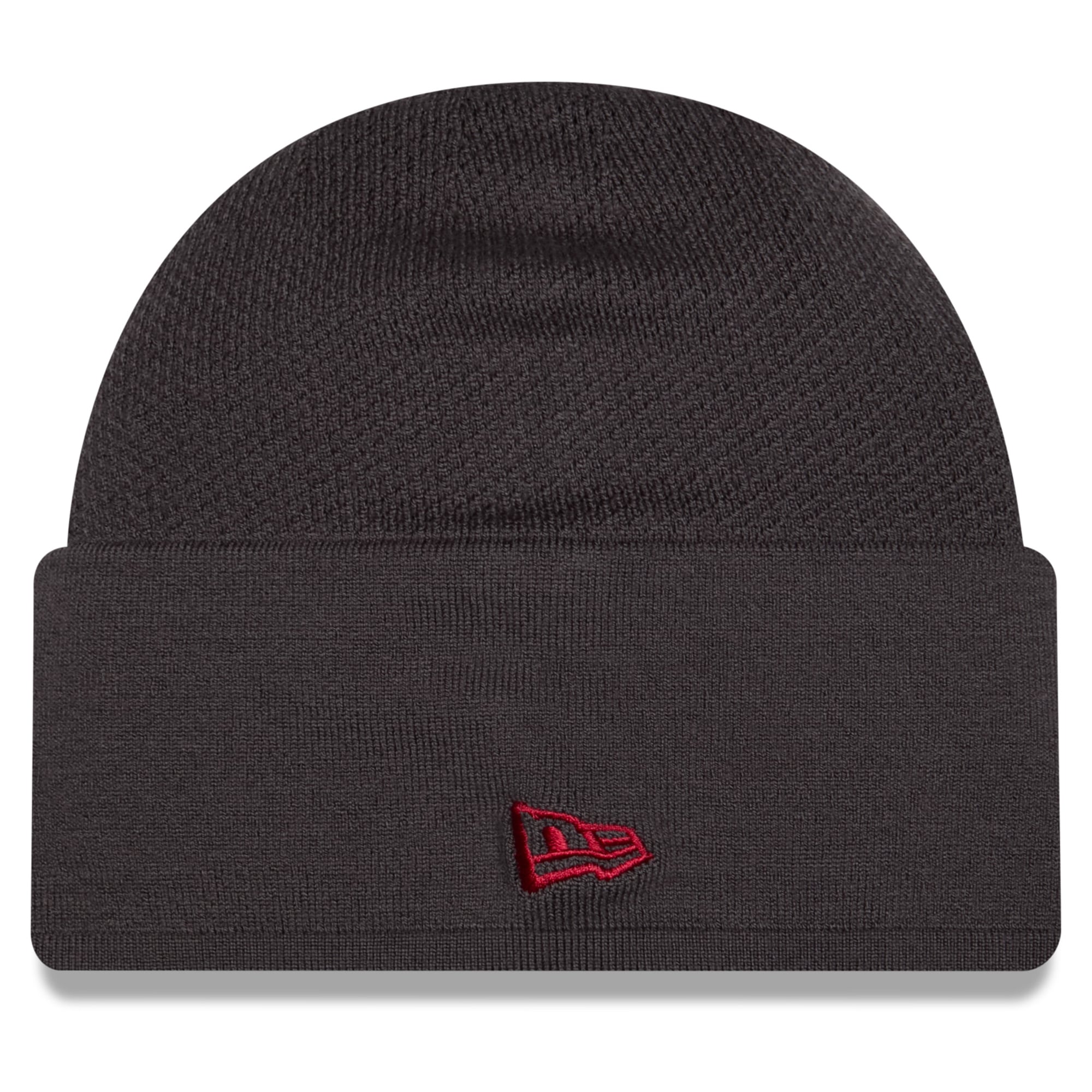 Bonnet d'hiver New Era Arizona Cardinals 2026 Sideline pour homme, couleur anthracite.