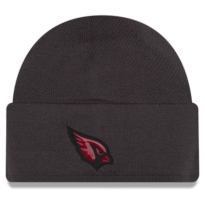 Arizona Cardinals New Era 2026 Sideline Cold Weather  Skully Knit Hat - Charcoal