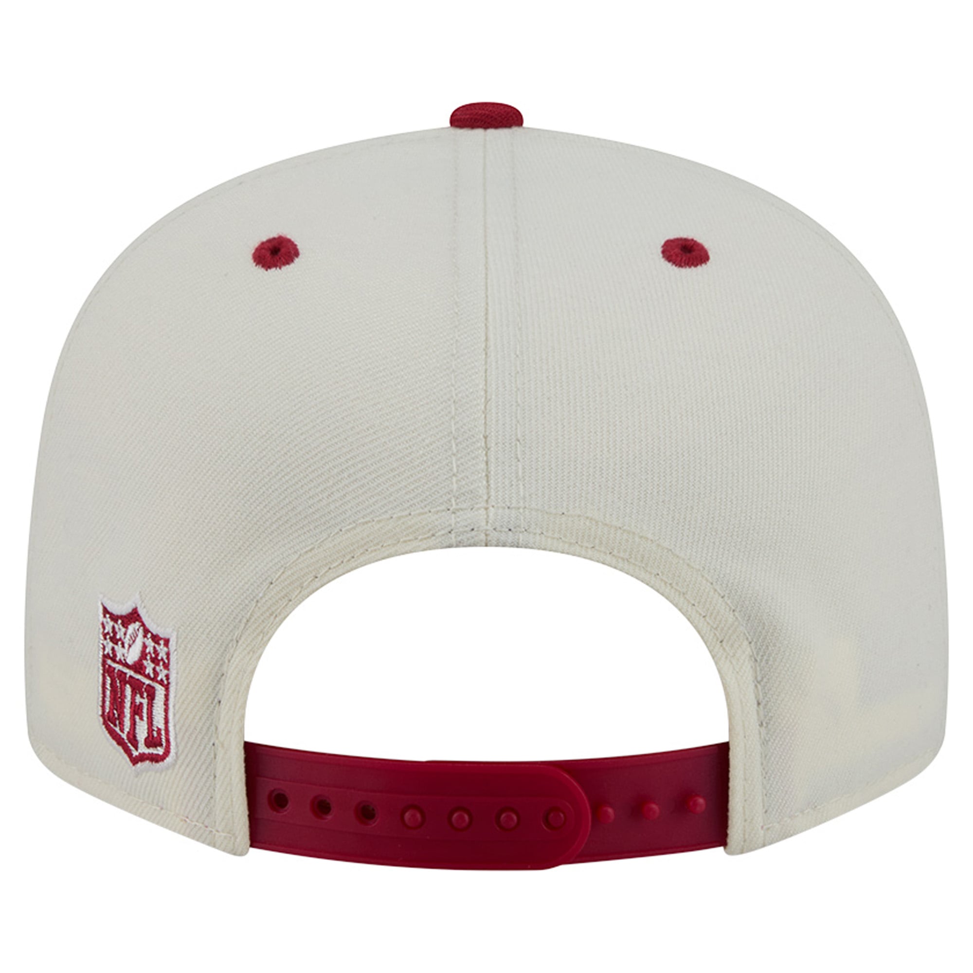 Casquette snapback New Era crème/cardinal Arizona Cardinals Classic 9FIFTY pour homme