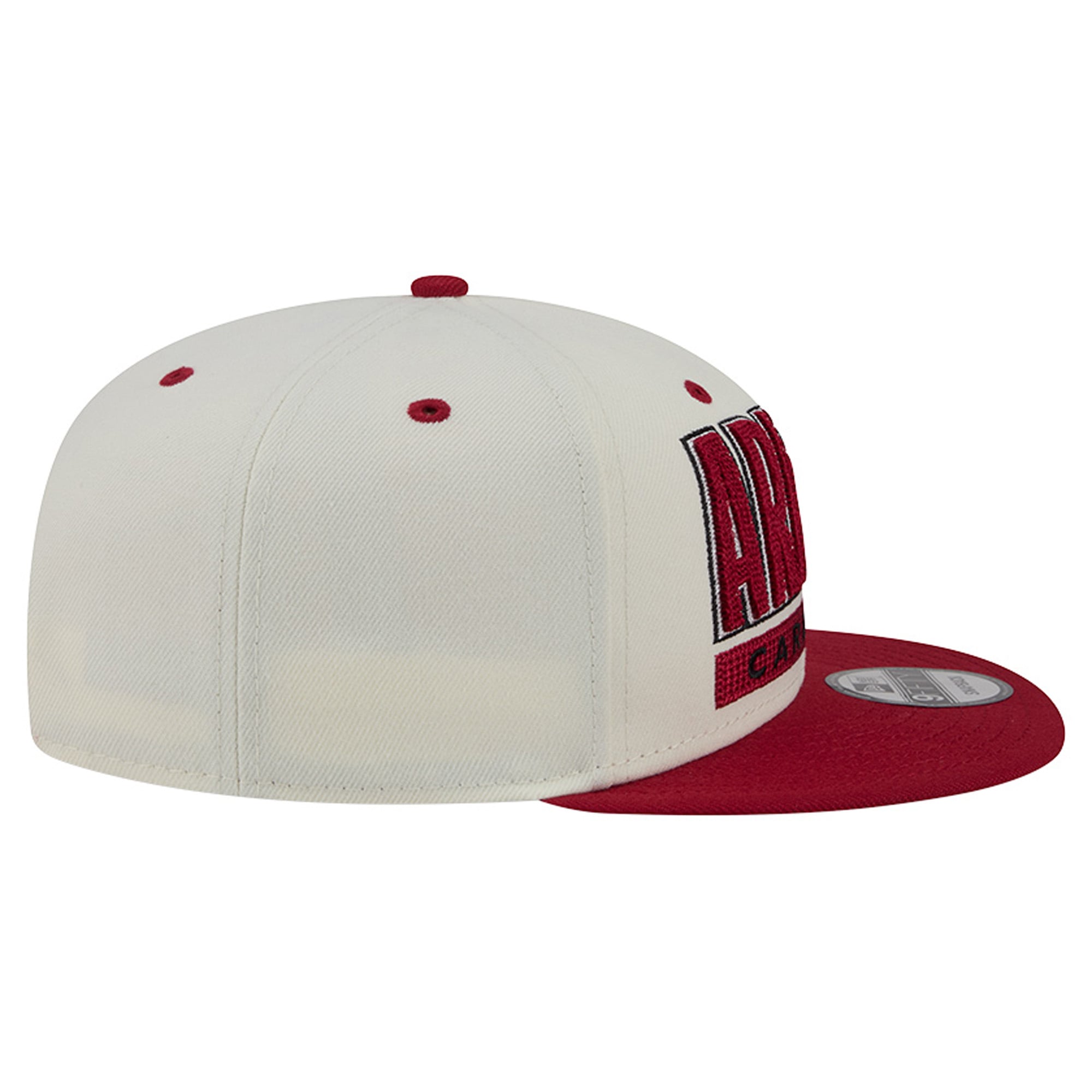 Casquette snapback New Era crème/cardinal Arizona Cardinals Classic 9FIFTY pour homme