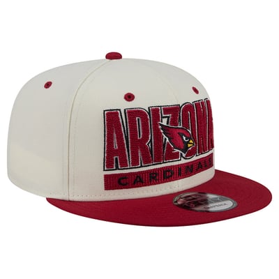 Arizona Cardinals New Era Classic 9FIFTY Snapback Hat - Cream/Cardinal