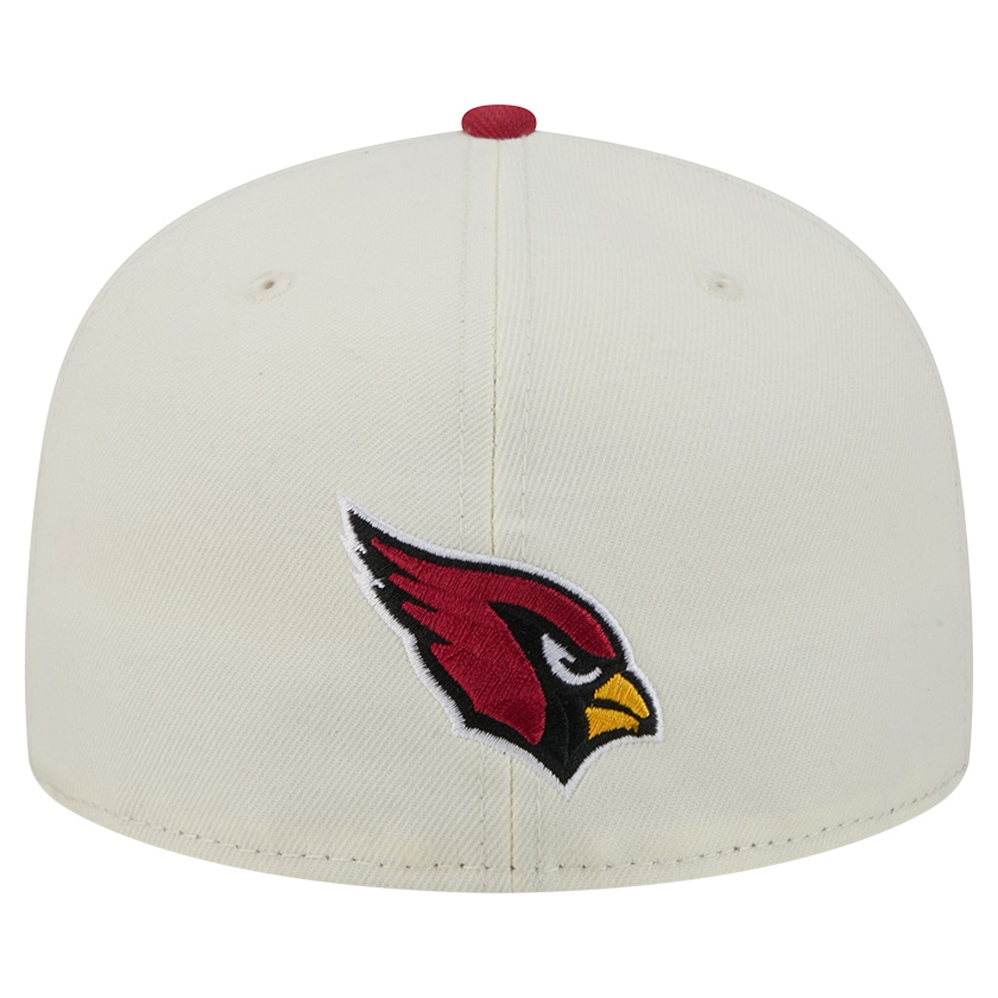 Casquette ajustée New Era Deceptor 59FIFTY crème/cardinal pour homme