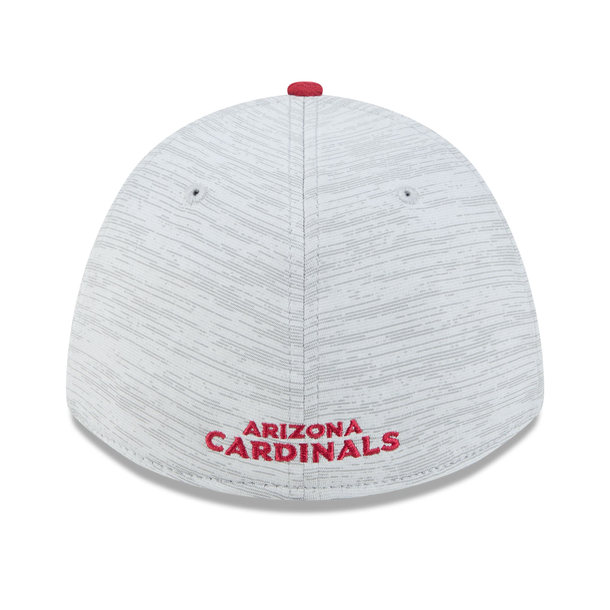 Casquette New Era Flex pour homme, grise/rouge Arizona Cardinals, modèle M-Crown A-Frame 39THIRTY