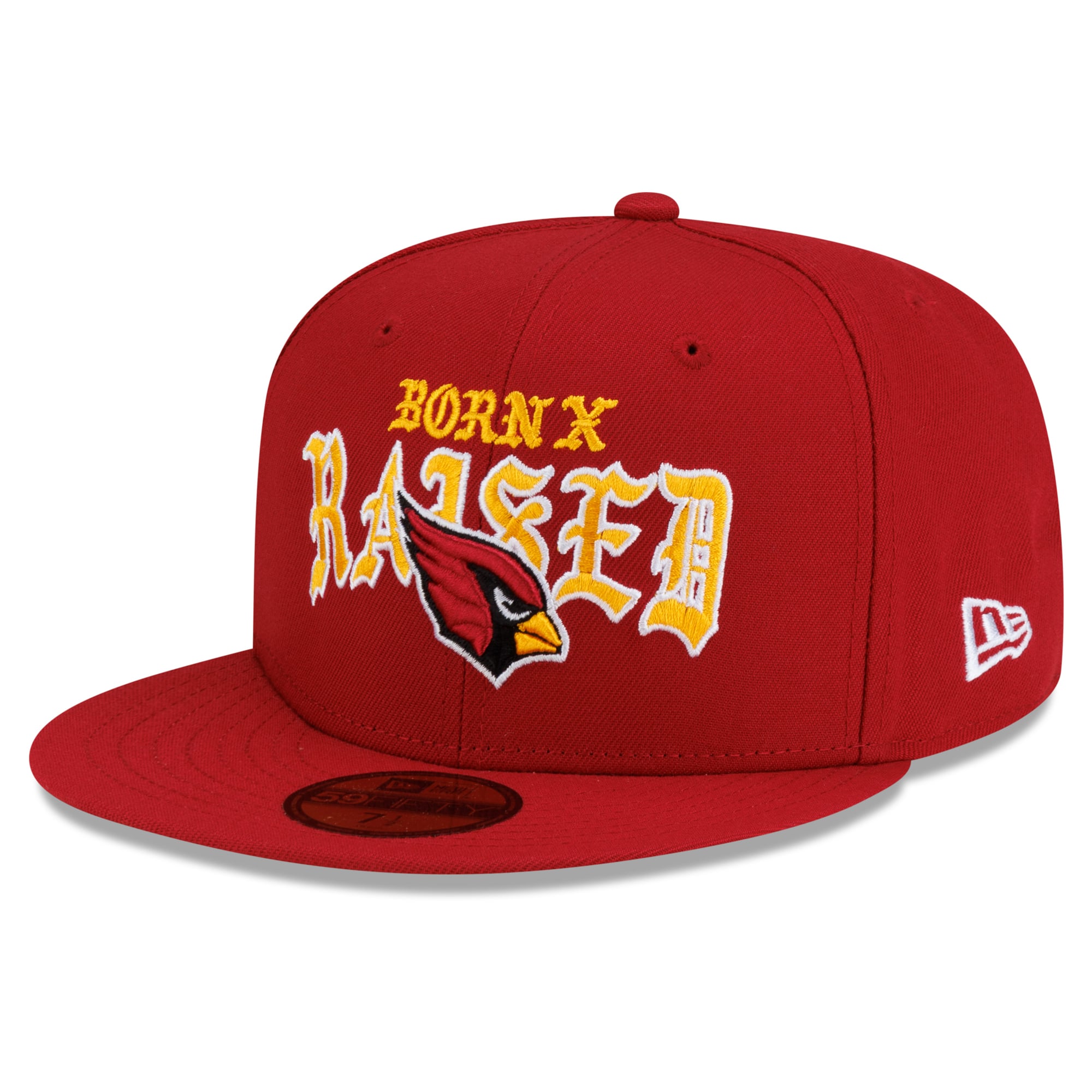Casquette ajustée New Era x Born Raised Cardinal Arizona Cardinals 59FIFTY pour homme