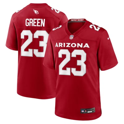 Art Green Arizona Cardinals Nike Team Game Jersey - Cardinal