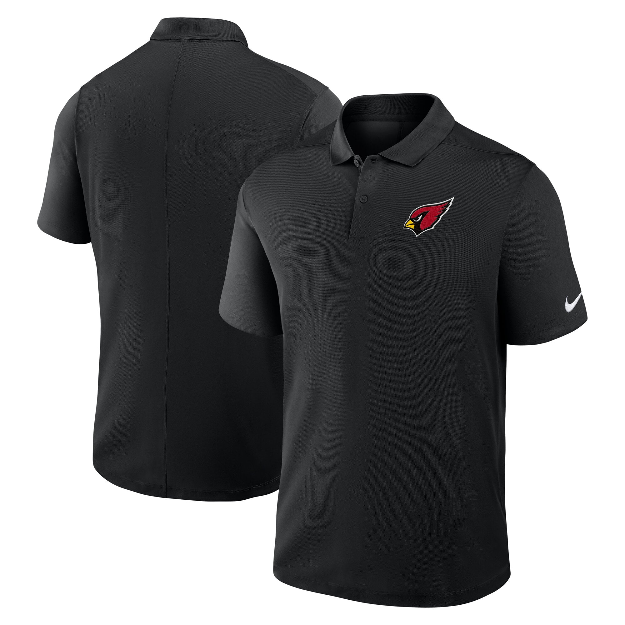Polo Nike Dri-FIT Victory noir pour homme, Arizona Cardinals