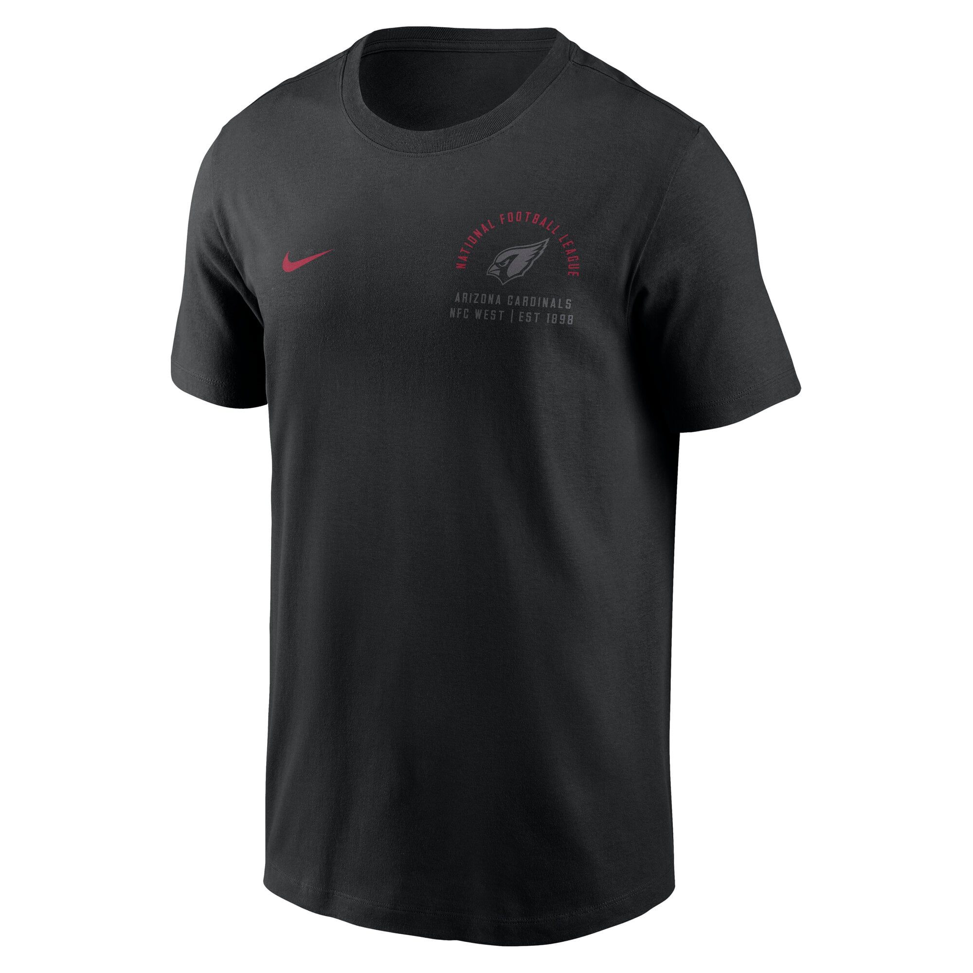 Men's Nike Black Arizona Cardinals Split Logo T-Shirt