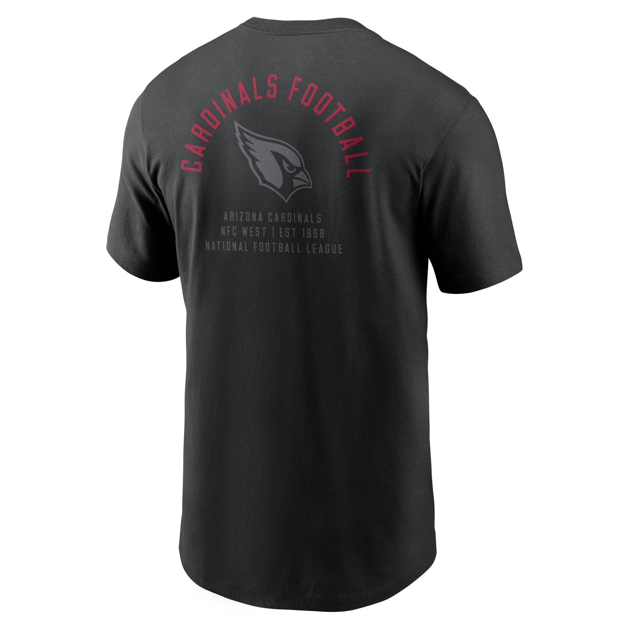 Men's Nike Black Arizona Cardinals Split Logo T-Shirt