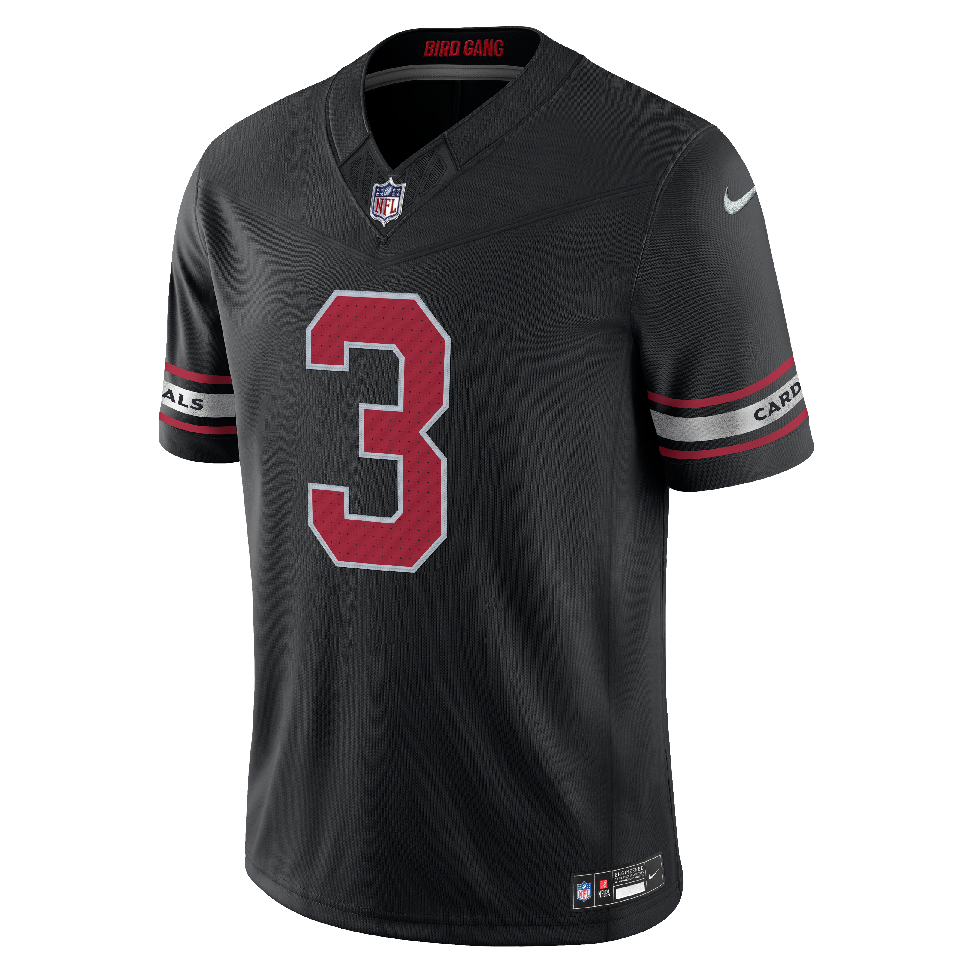 Men's Nike Budda Baker Black Arizona Cardinals Alternate Vapor F.U.S.E. Stitched Limited Jersey