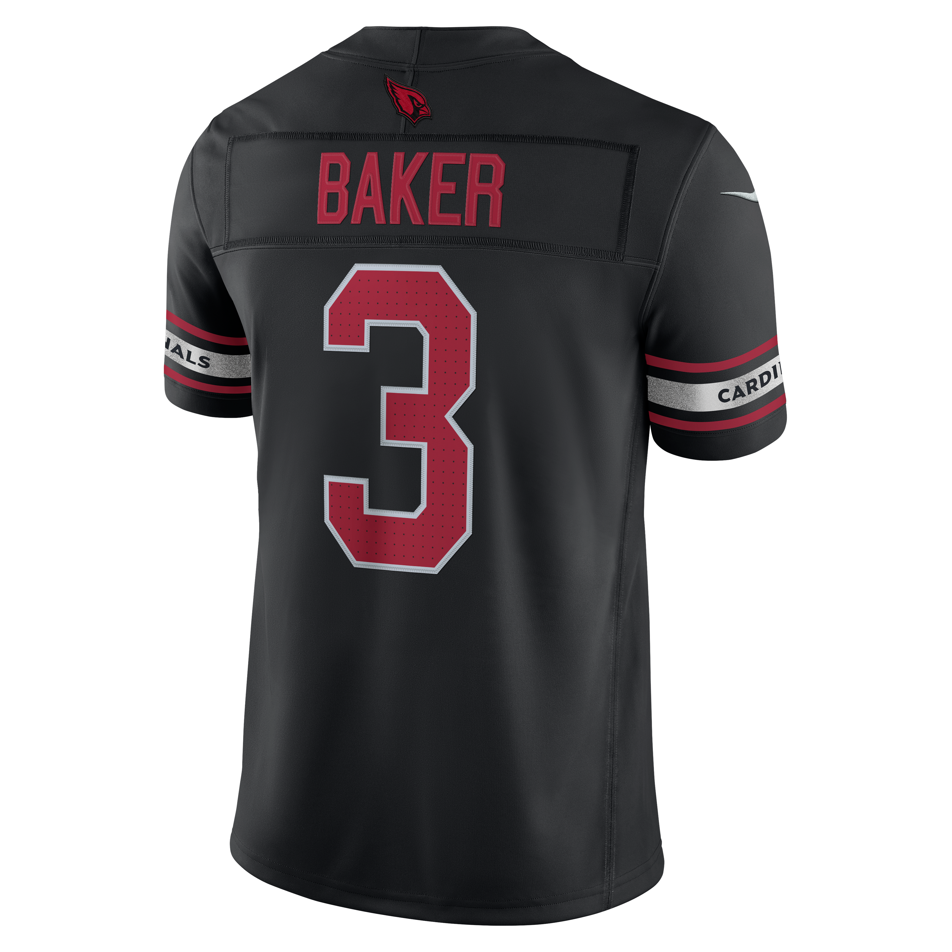 Men's Nike Budda Baker Black Arizona Cardinals Alternate Vapor F.U.S.E. Stitched Limited Jersey