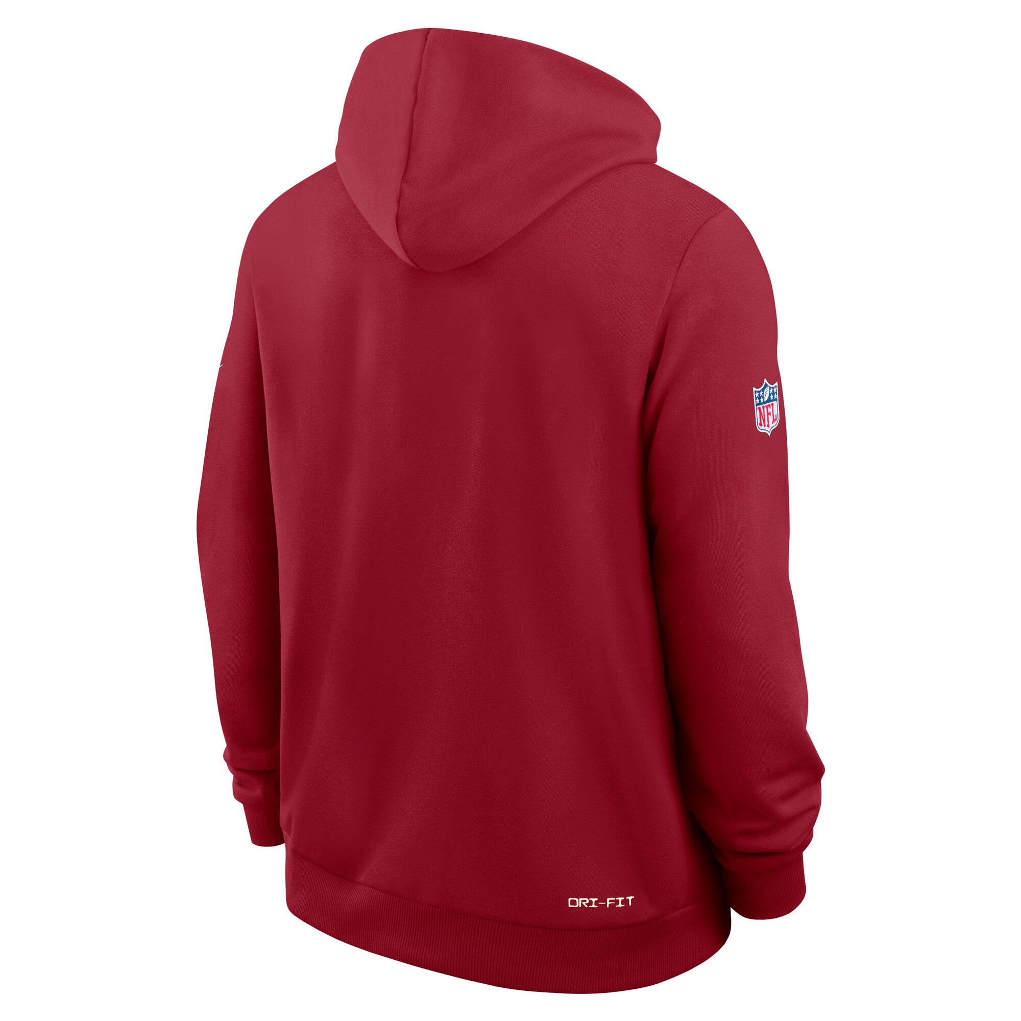 Men's Nike Cardinal Arizona Cardinals Sideline Standard Issue Top Prospect Dri-FIT Hoodie