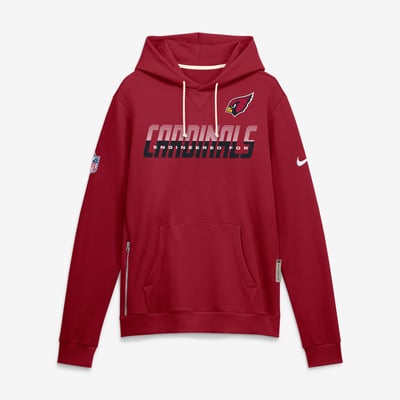 Arizona Cardinals Nike Sideline Standard Issue Top Prospect Dri-FIT Hoodie - Cardinal