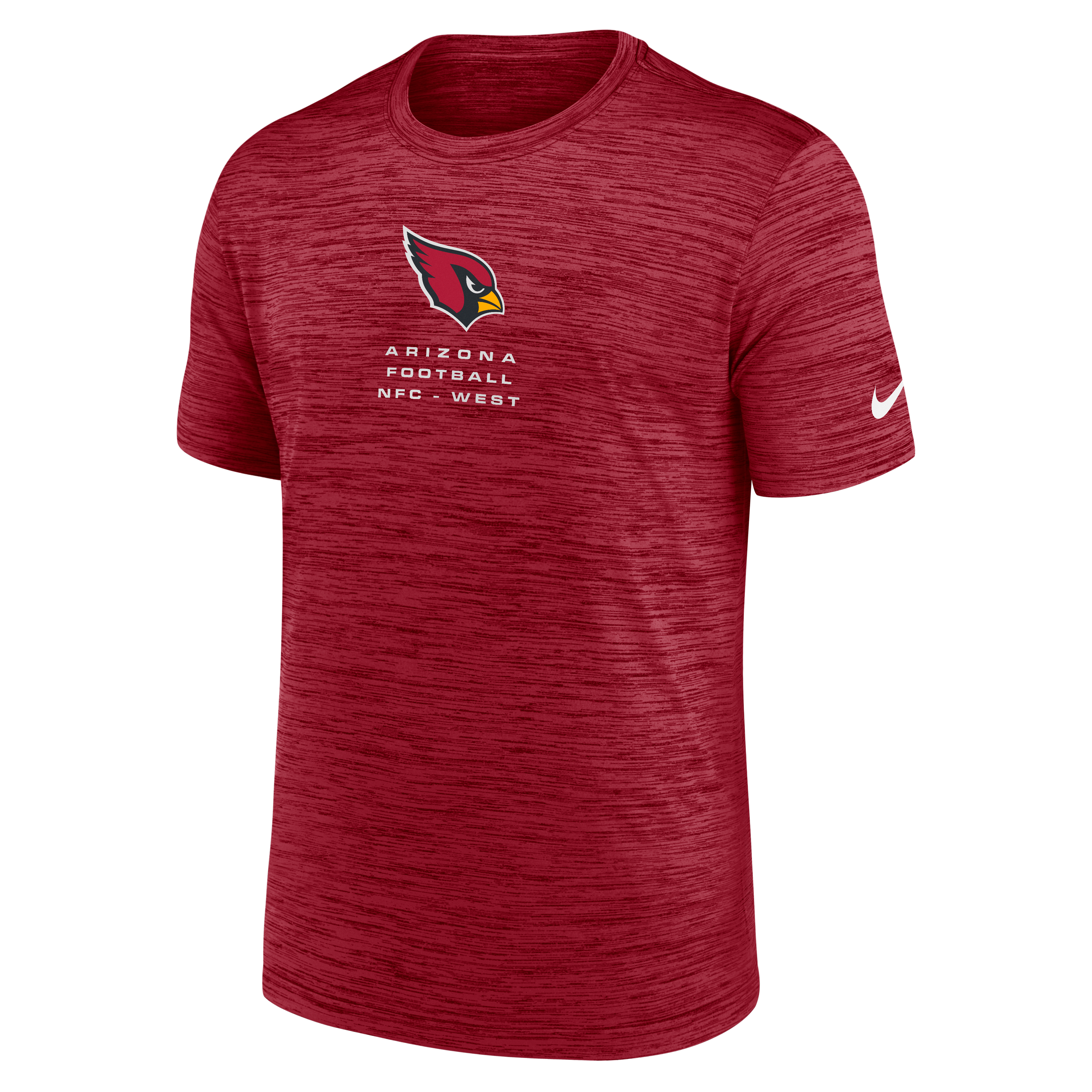 Men's Nike Cardinal Arizona Cardinals Velocity Ball Carrier Dri-FIT T-Shirt