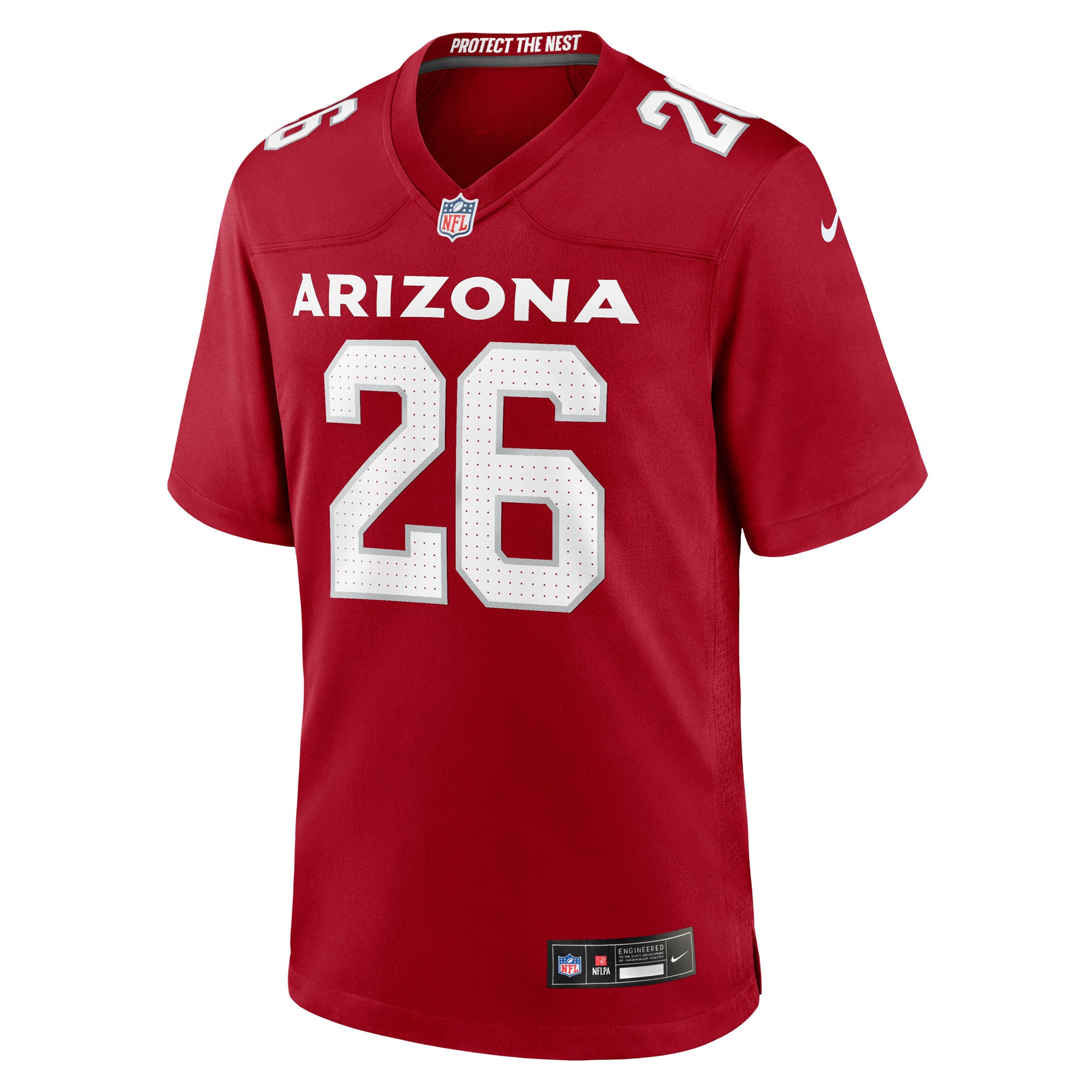 Men's Nike Evan Hull Cardinal Arizona Cardinals Team Game Jersey
