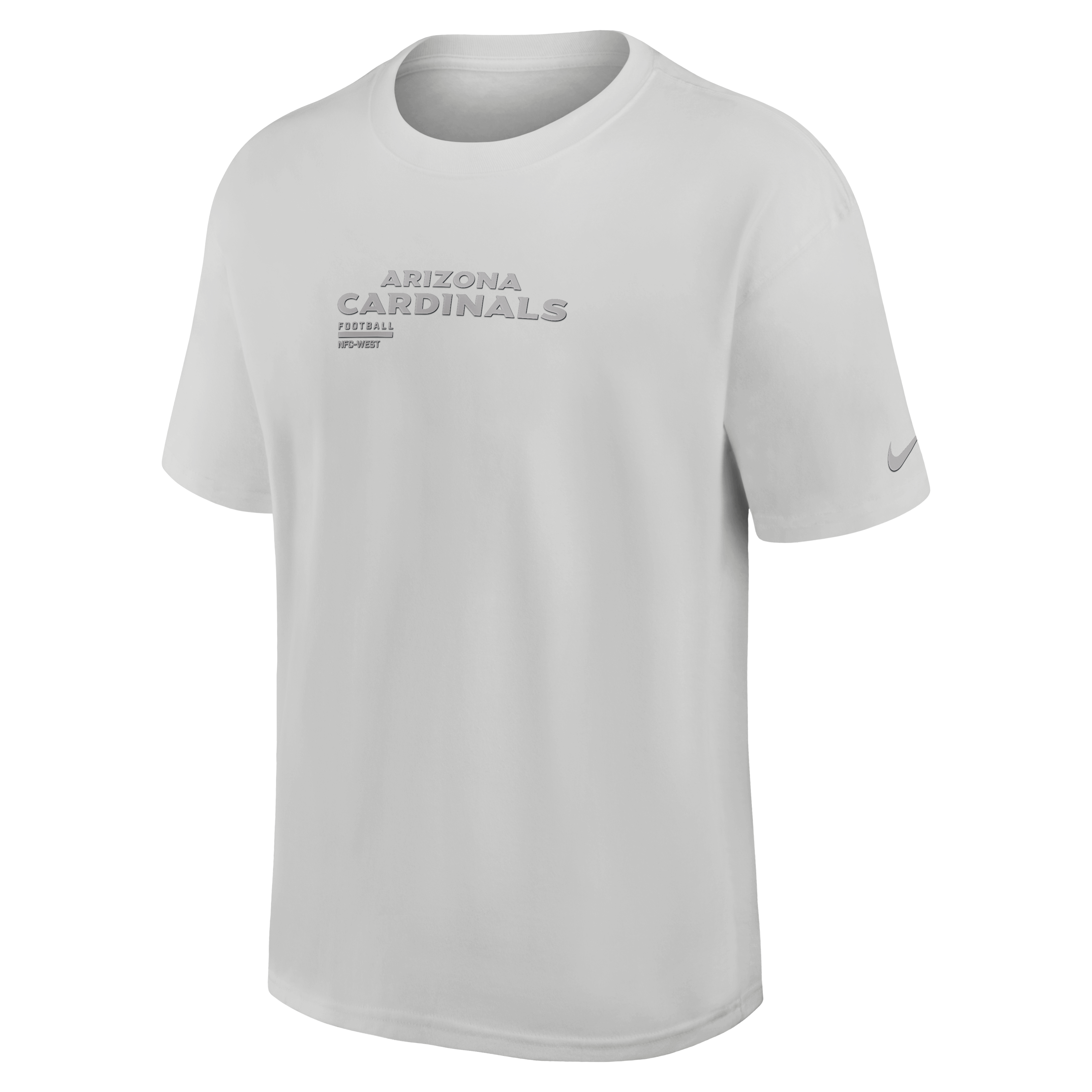 Men's Nike Gray Arizona Cardinals Edge Pack Essentials Max90 T-Shirt