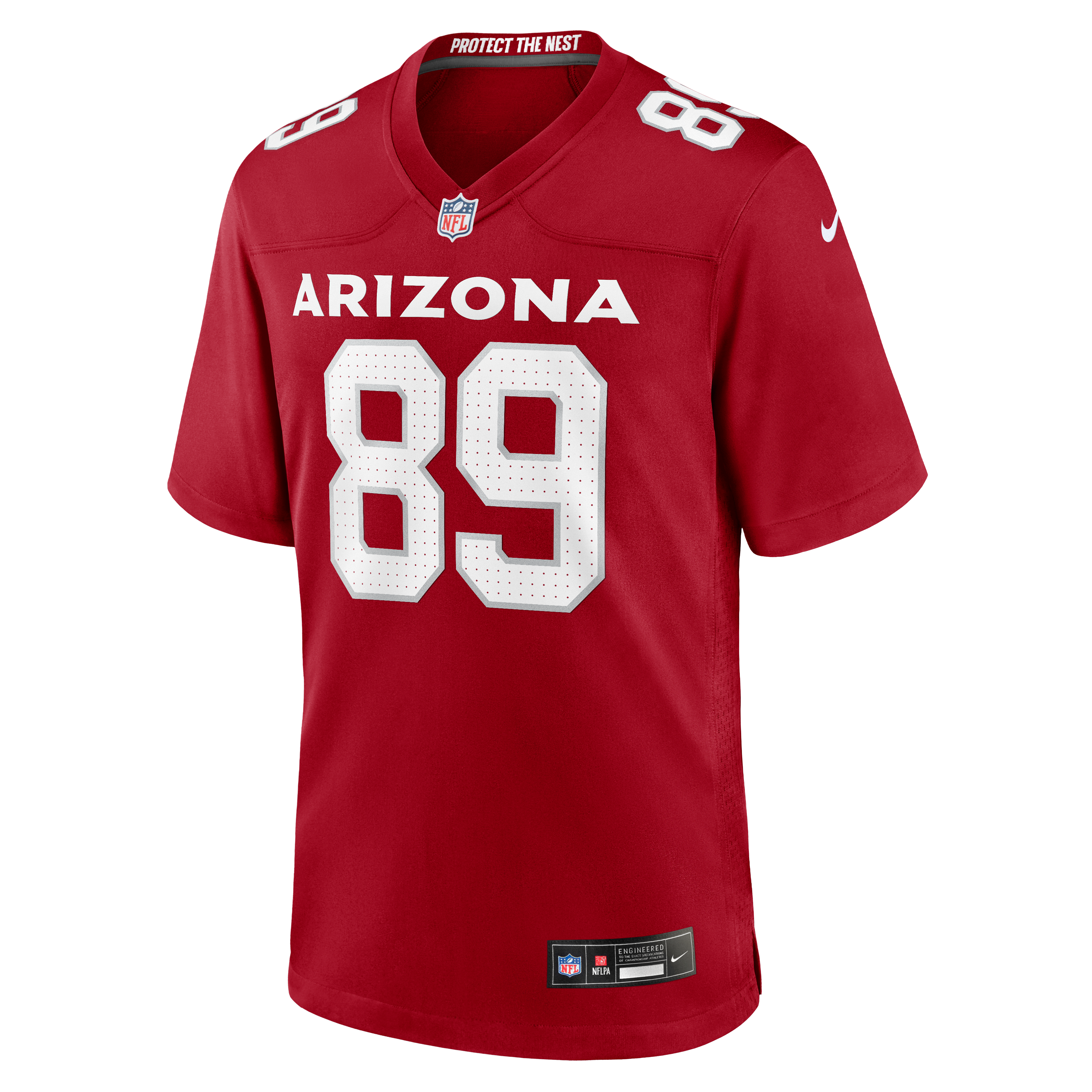 Maillot de match Nike Hunter Long Cardinal Arizona Cardinals pour homme