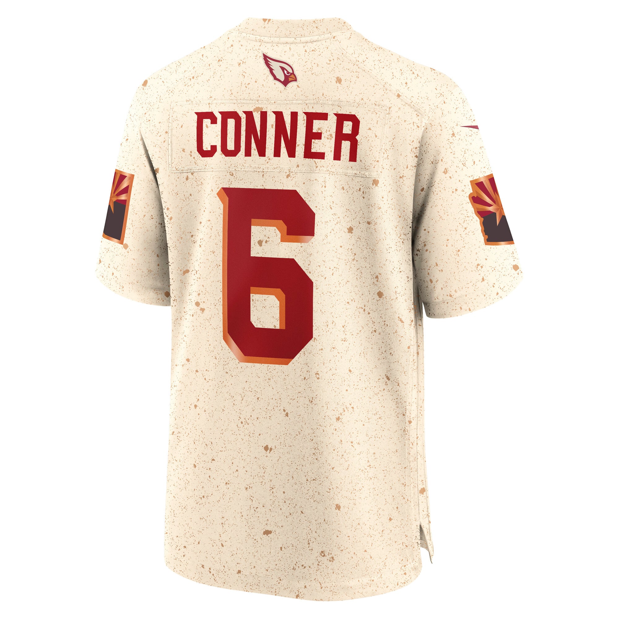 Men's Nike James Conner Natural Arizona Cardinals Rivalries Collection Game Jersey
