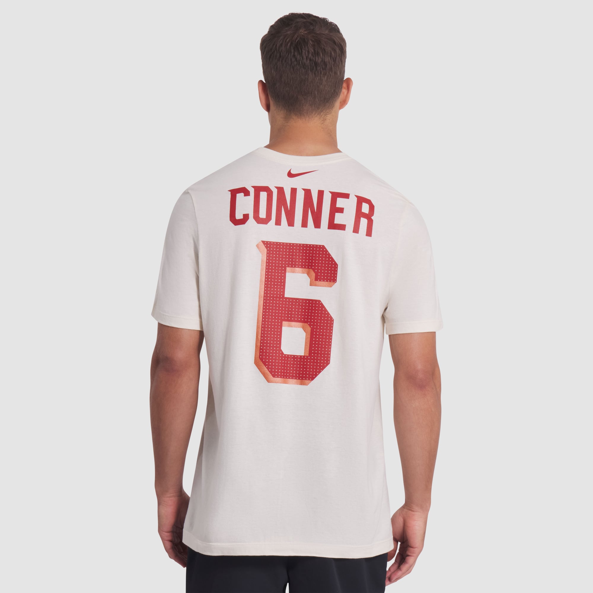 Men's Nike James Conner Natural Arizona Cardinals Rivalries Collection Player Name & Number T-Shirt
