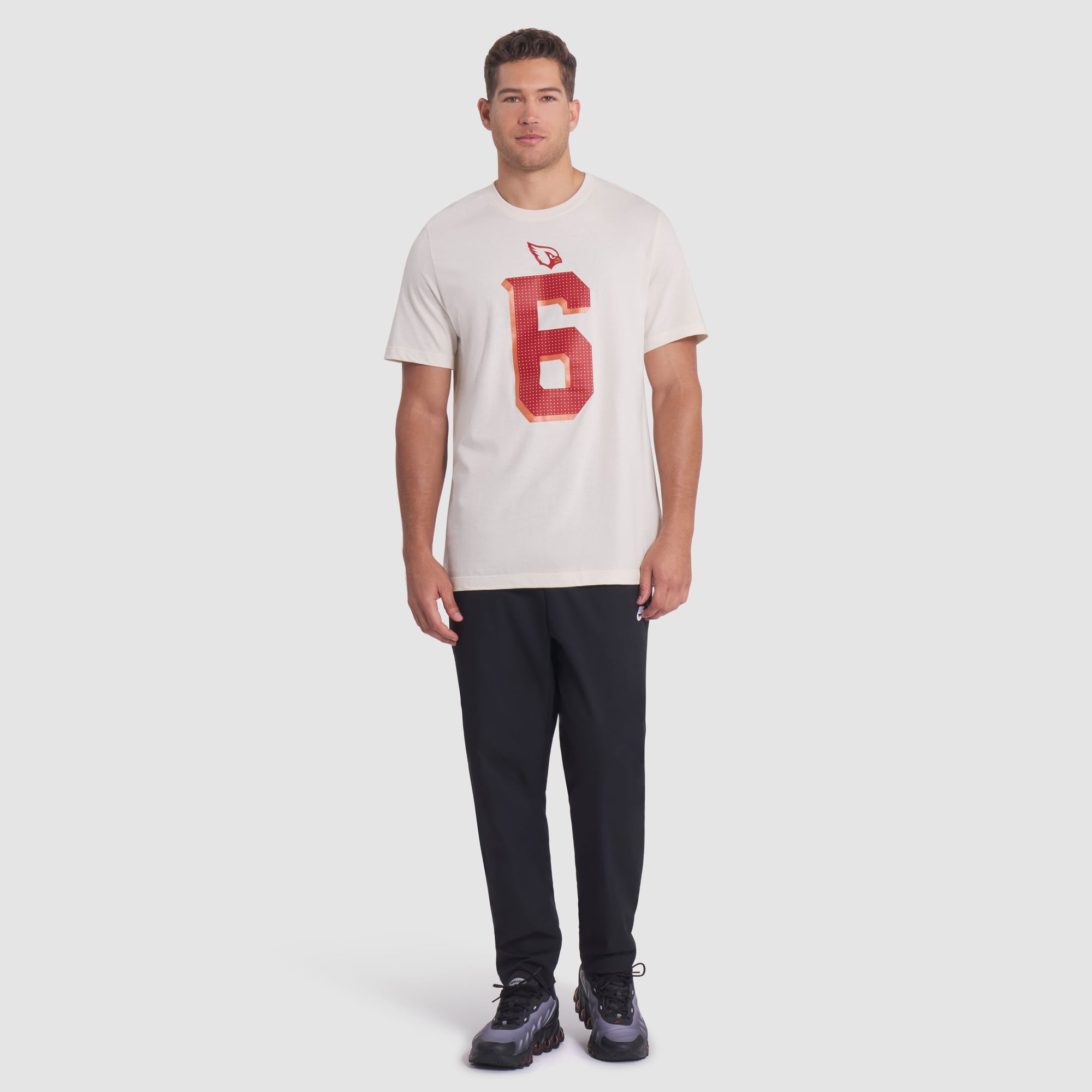 Men's Nike James Conner Natural Arizona Cardinals Rivalries Collection Player Name & Number T-Shirt