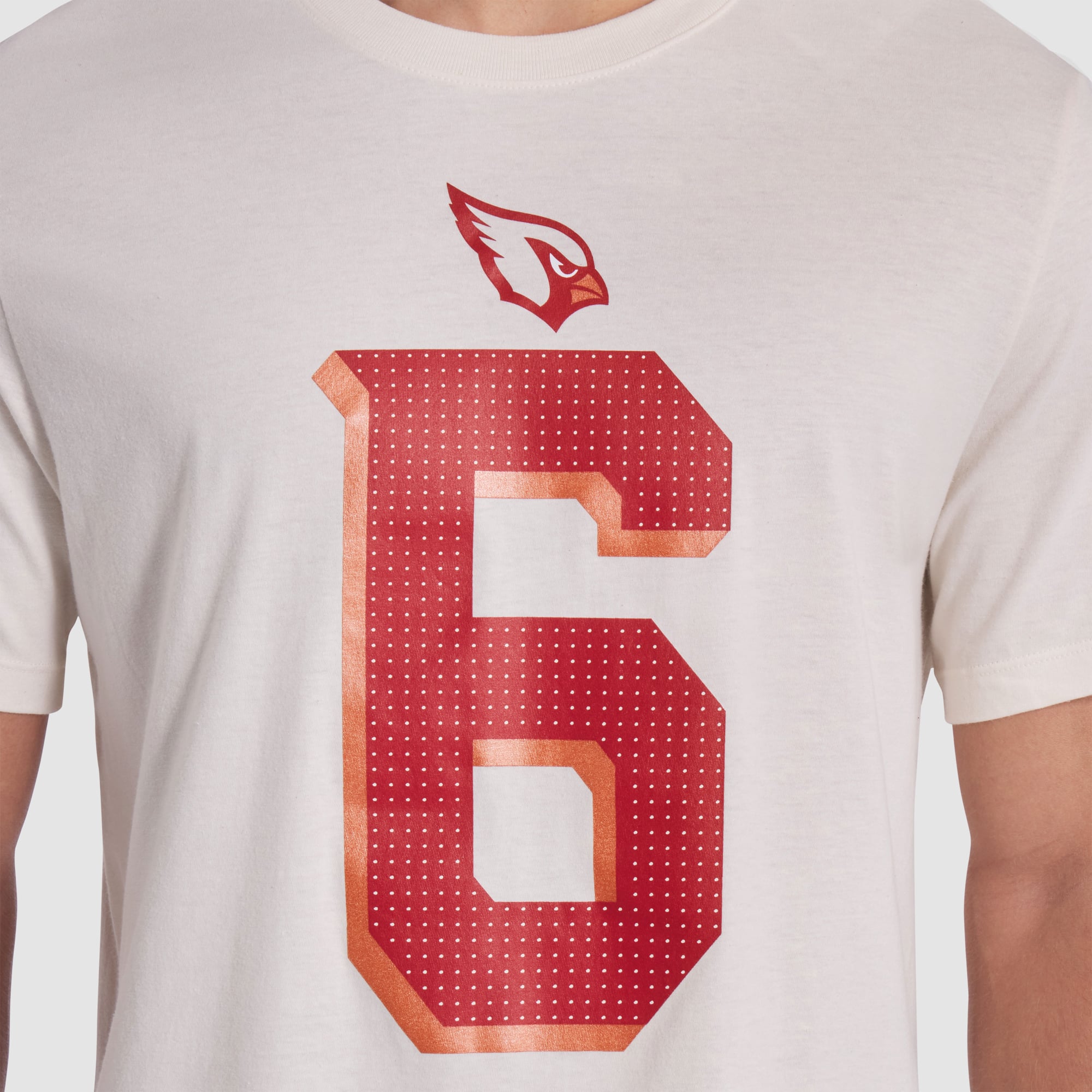 Men's Nike James Conner Natural Arizona Cardinals Rivalries Collection Player Name & Number T-Shirt