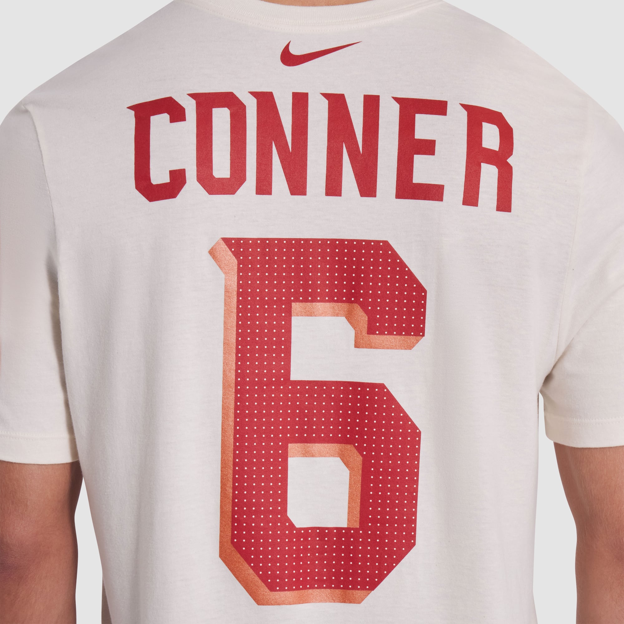 Men's Nike James Conner Natural Arizona Cardinals Rivalries Collection Player Name & Number T-Shirt