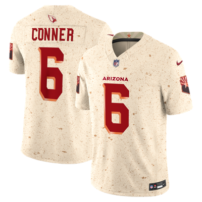 James Conner Arizona Cardinals Nike Rivalries Collection Stitched Limited Jersey - Natural