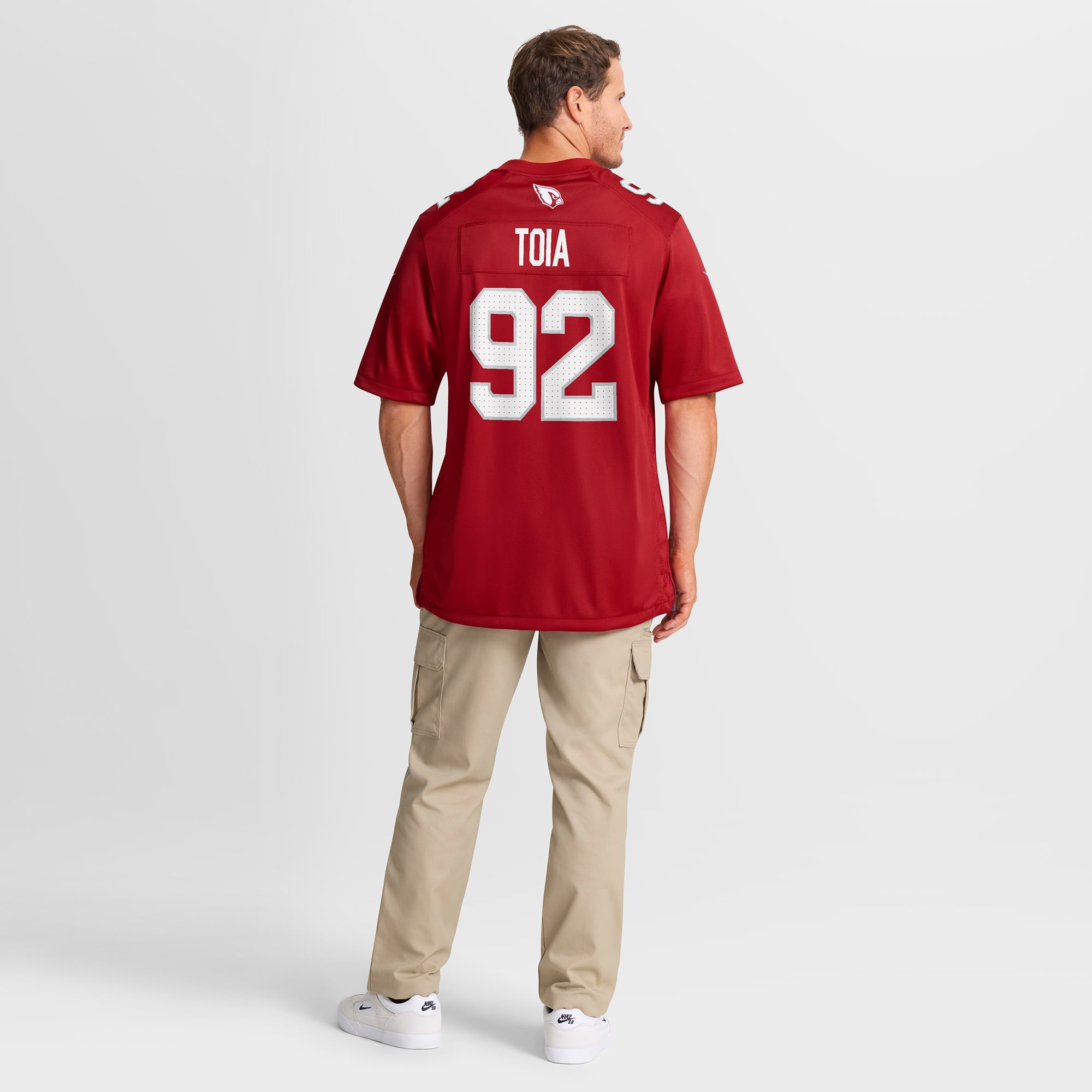 Maillot de match Nike Jay Toia Cardinal Arizona Cardinals pour homme