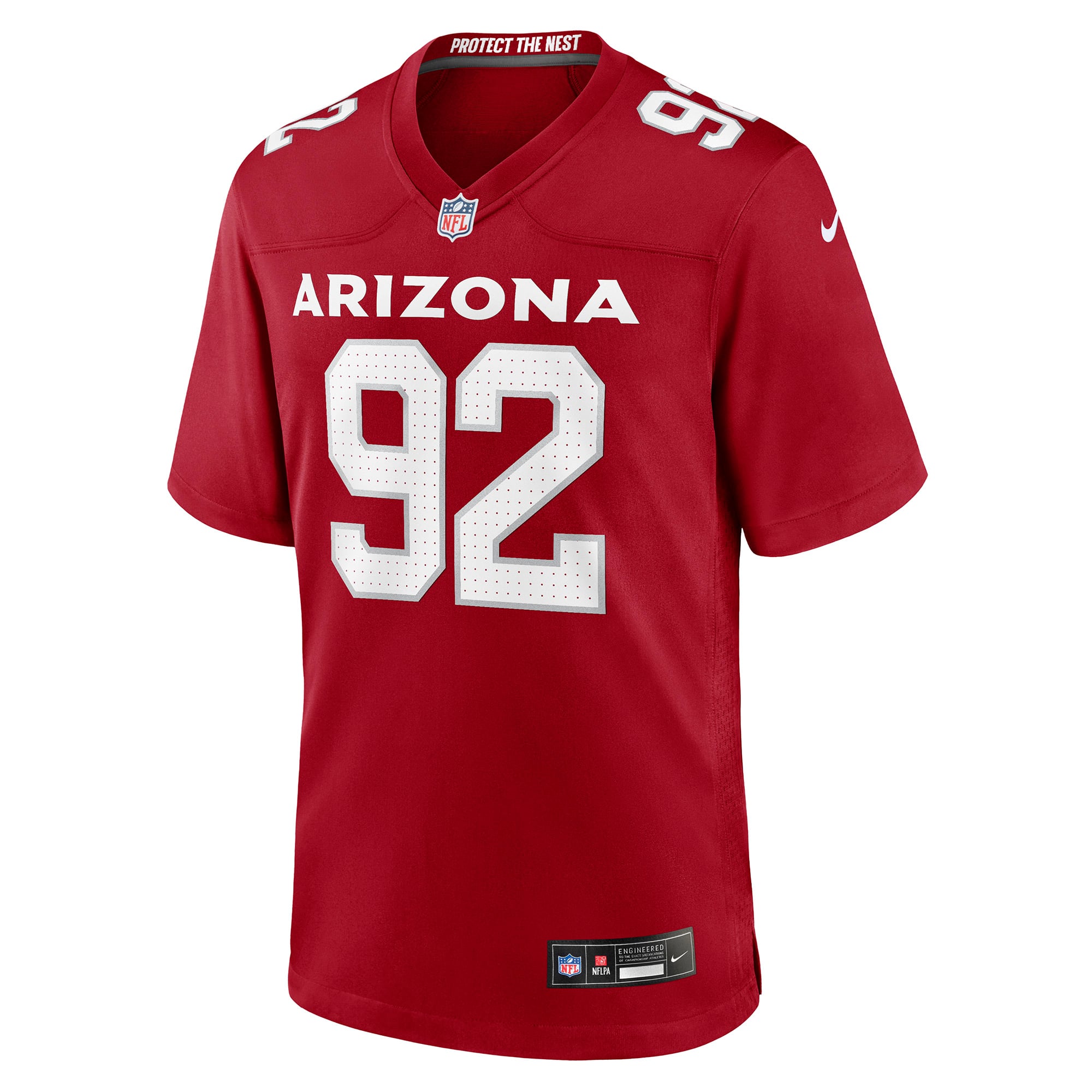Maillot de match Nike Jay Toia Cardinal Arizona Cardinals pour homme