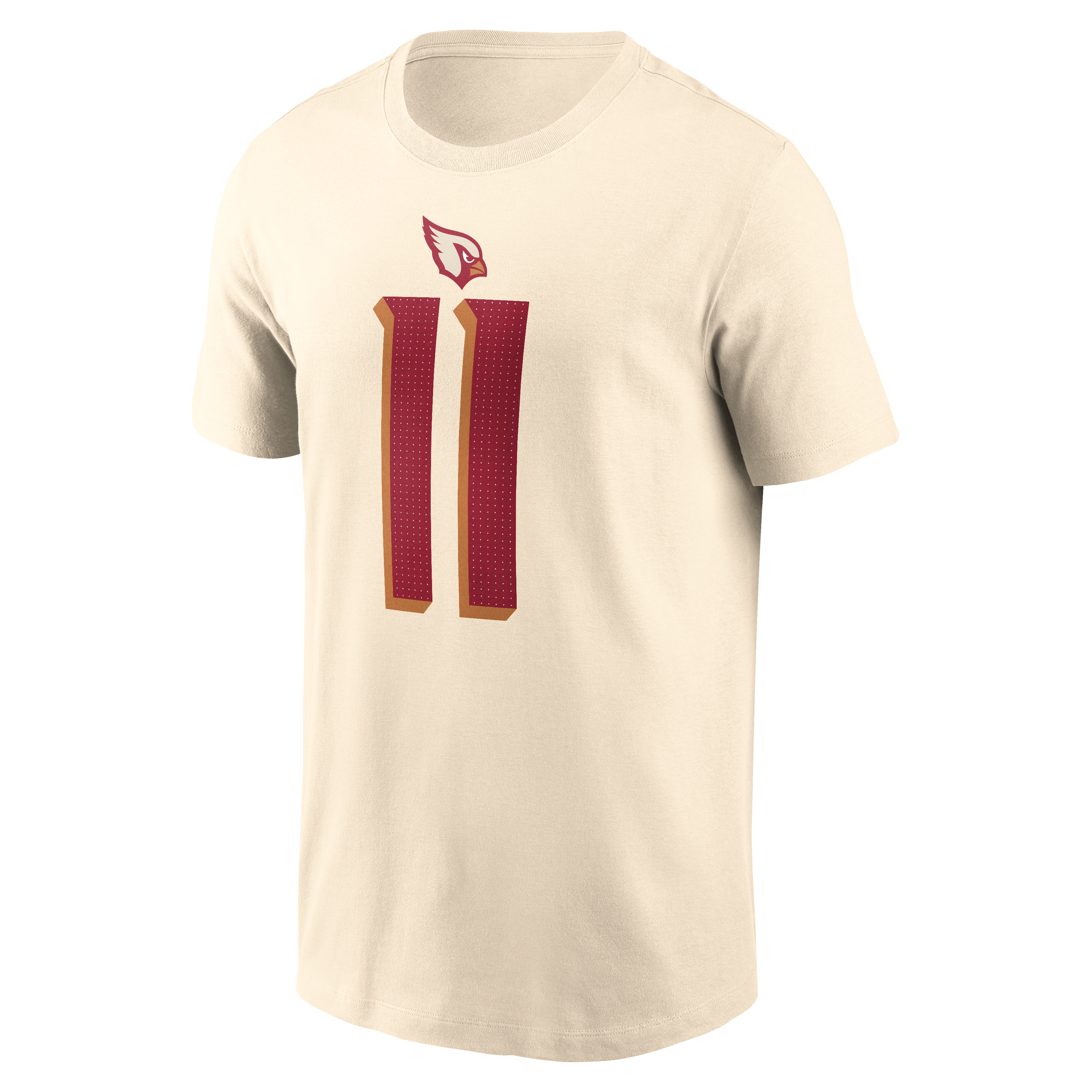 Men's Nike Larry Fitzgerald Natural Arizona Cardinals Rivalries Collection Player Name & Number T-Shirt
