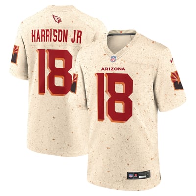 Marvin Harrison Jr. Arizona Cardinals Nike Rivalries Collection Game Jersey - Natural