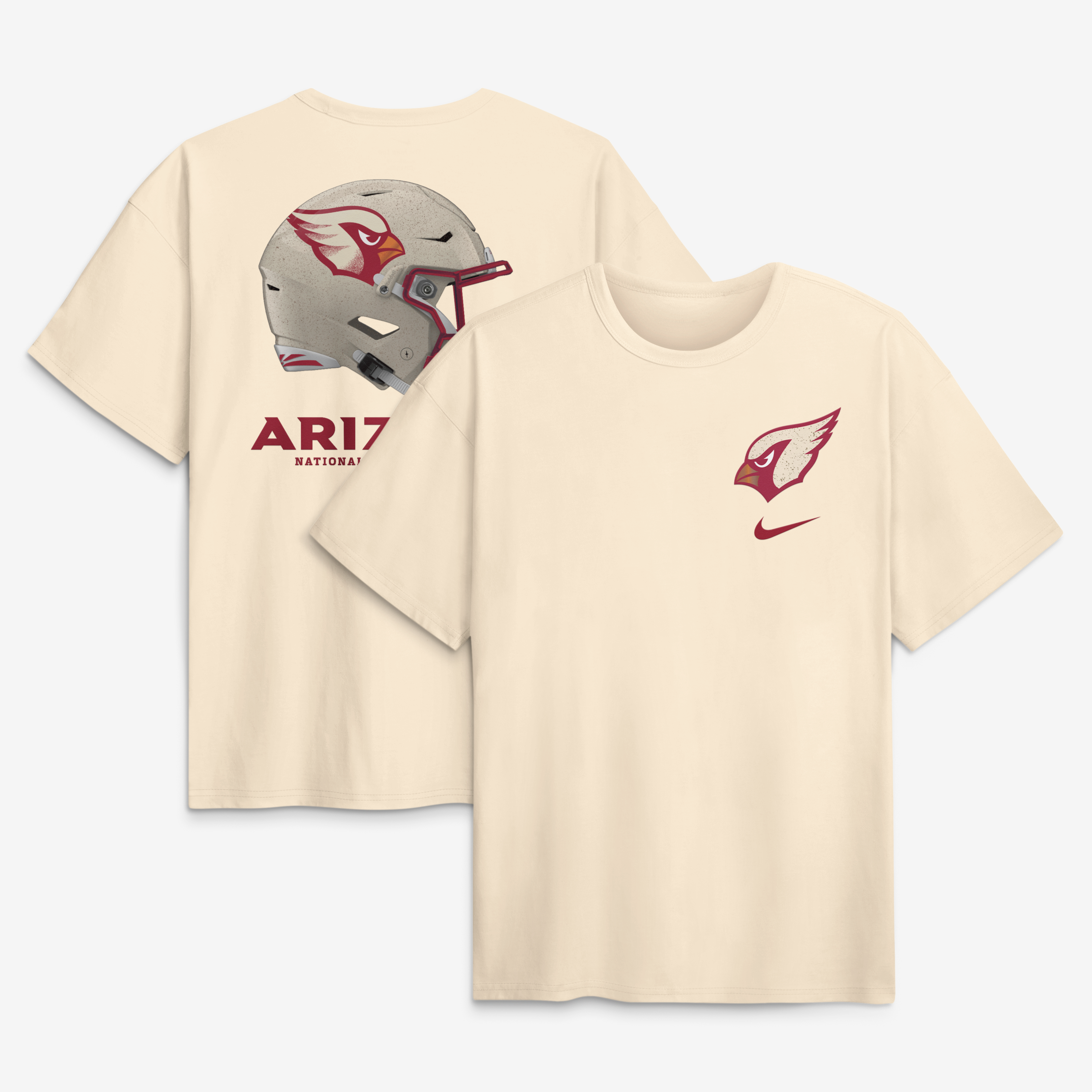 Men's Nike  Natural Arizona Cardinals Rivalries Collection Max90 T-Shirt